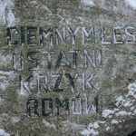 Pomnik upamiętniający mord na Romach koło Zakroczymia (fot. Julia Klewaniec)