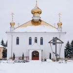 Cerkiew św. Aleksandry w Stanisławowie. Widok od frontu (fot. Julia Klewaniec)